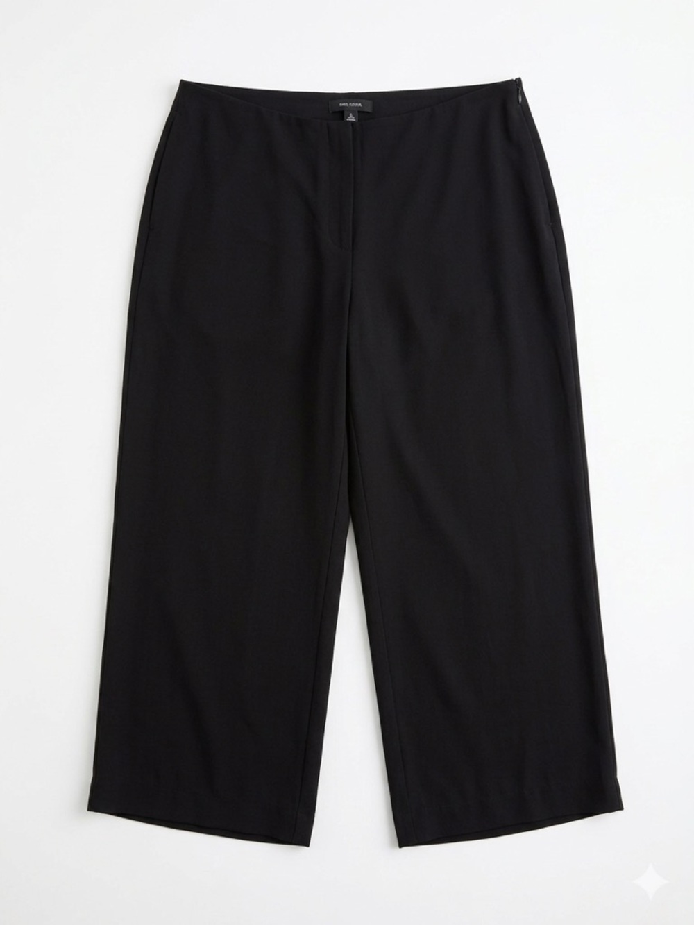 Eileen Fisher Black Wide-Leg Pants